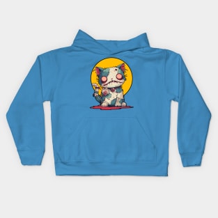 Zombie Cat (ゾンビキャット) Kids Hoodie